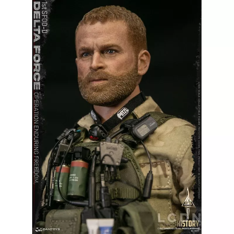 DELTA FORCE 1st SFOD-D &quot;Operation Enduring Freedom&quot; Collectible Action Figure 1/6 DAMTOYS 78091