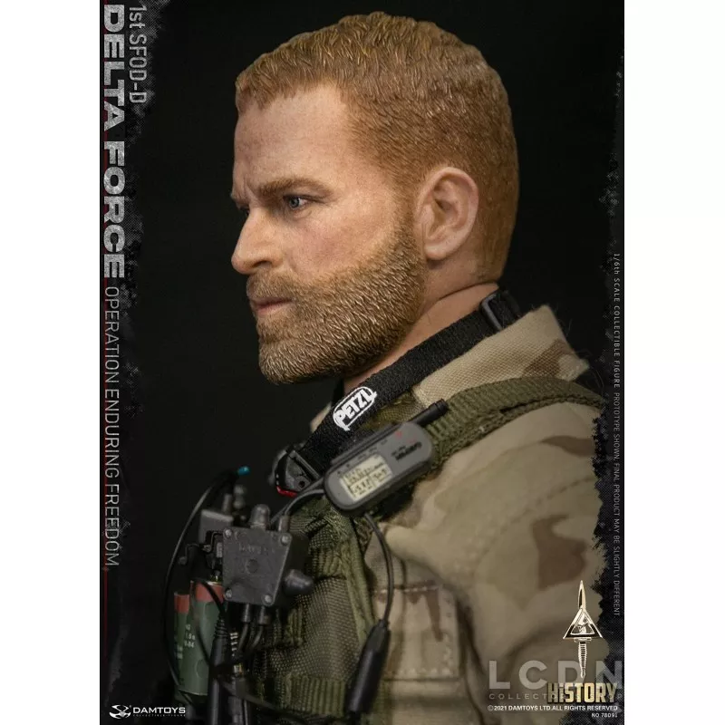 DELTA FORCE 1st SFOD-D &quot;Operation Enduring Freedom&quot; Collectible Action Figure 1/6 DAMTOYS 78091