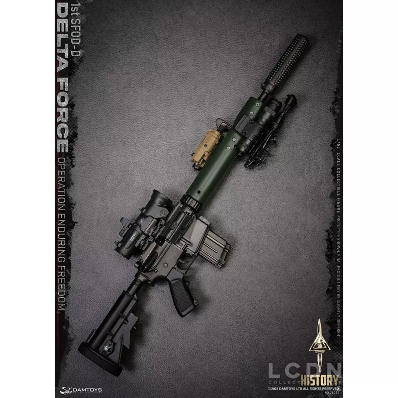 DELTA FORCE 1st SFOD-D &quot;Operation Enduring Freedom&quot; Collectible Action Figure 1/6 DAMTOYS 78091
