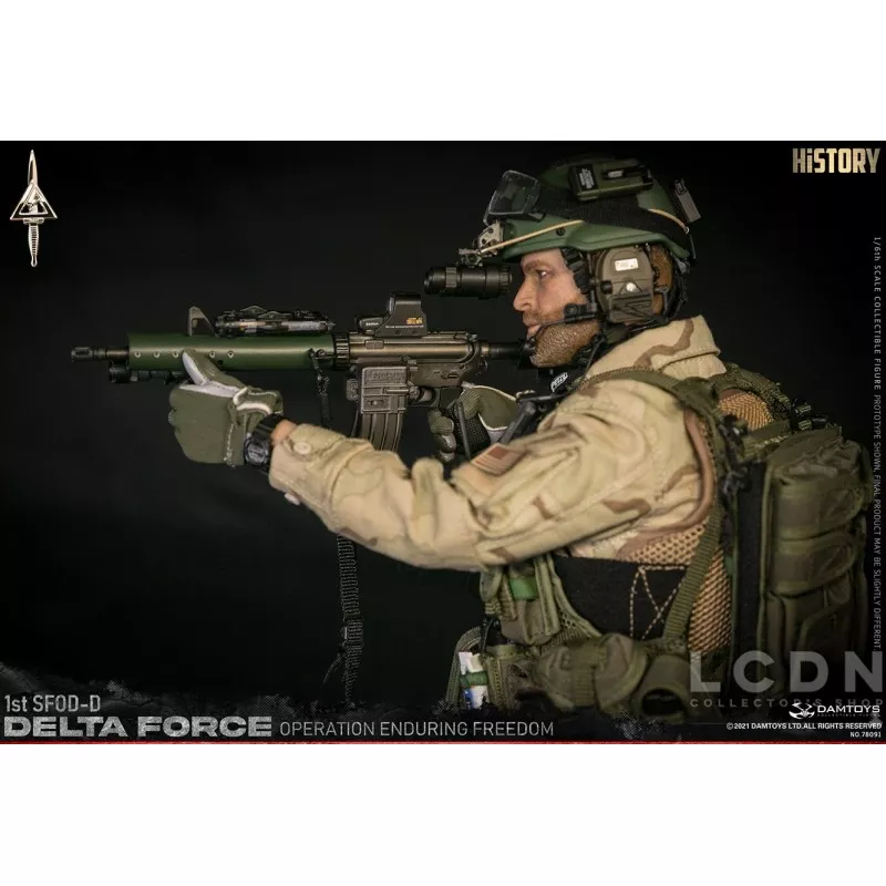 DELTA FORCE 1st SFOD-D &quot;Operation Enduring Freedom&quot; Collectible Action Figure 1/6 DAMTOYS 78091