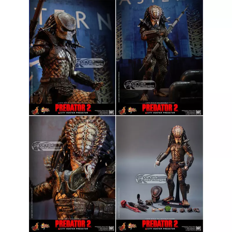 ホットトイズ シティハンタープレデター Hot Toys MMS173 Predator 2 1