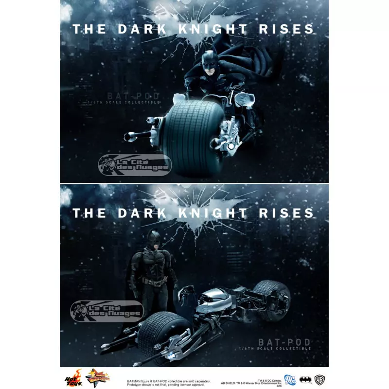 Hot Toys MMS177 The Dark Knight Rises 1/6th scale Bat-pod