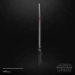 Star Wars The Mandalorian Black Series Darksaber Replica Force FX Elite Lightsaber Moff Gideon