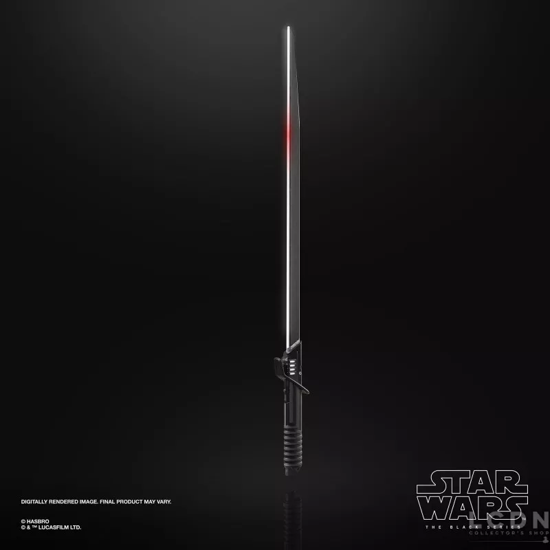 Star Wars The Mandalorian Black Series Darksaber Replica Force FX Elite Lightsaber Moff Gideon