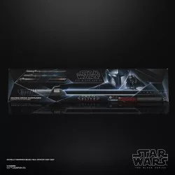 Star Wars The Mandalorian Black Series Darksaber Replica Force FX Elite Lightsaber Moff Gideon