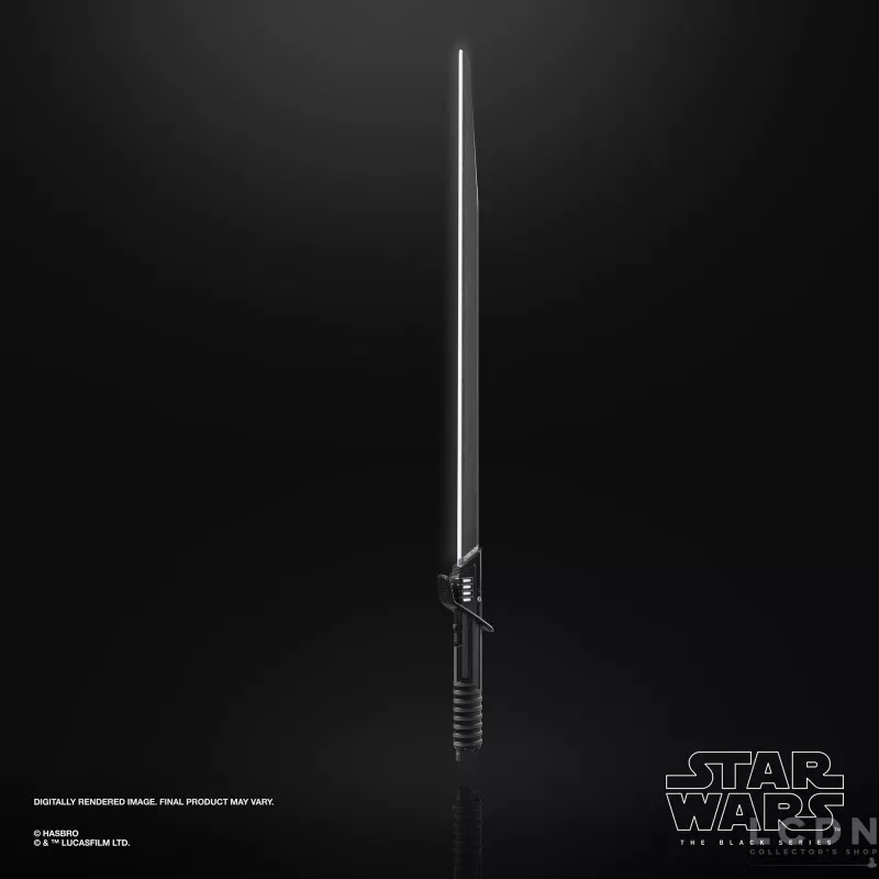 Star Wars The Mandalorian Black Series Darksaber Replica Force FX Elite Lightsaber Moff Gideon