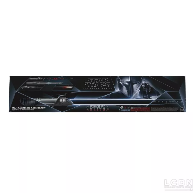 Star Wars The Mandalorian Black Series Darksaber Replica Force FX Elite Lightsaber Moff Gideon