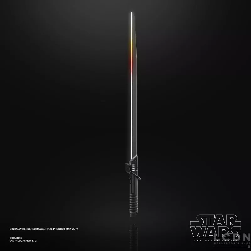 Star Wars The Mandalorian Black Series Darksaber Replica Force FX Elite Lightsaber Moff Gideon