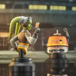 Star Wars Rebels Pack of 2 Bust Hera & Chopper 15-10cm