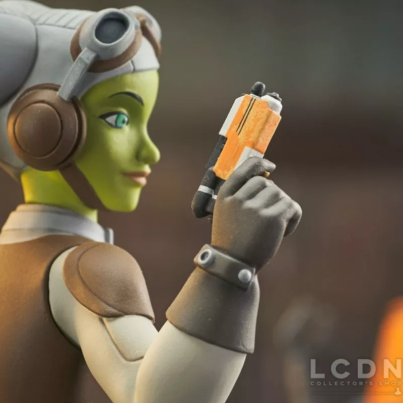 Star Wars Rebels Pack of 2 Bust Hera &amp; Chopper 15-10cm