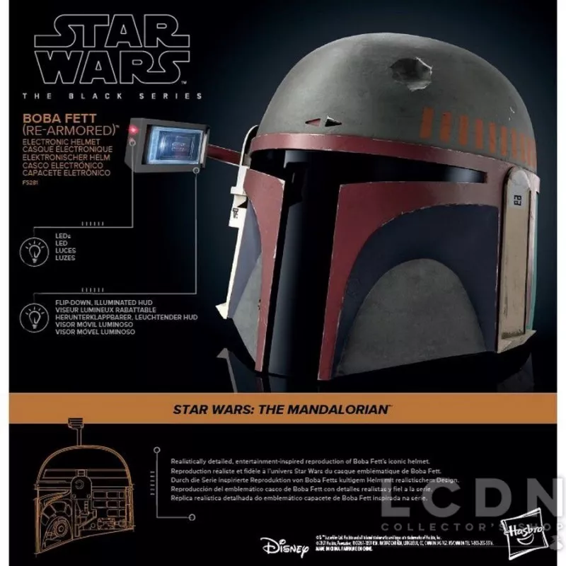 Boba fett sale electronic helmet
