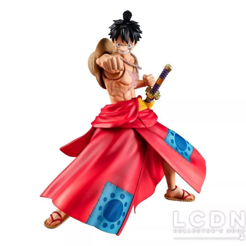 One Piece Action Figurine Variable Action Heroes Luffy Taro 17cm