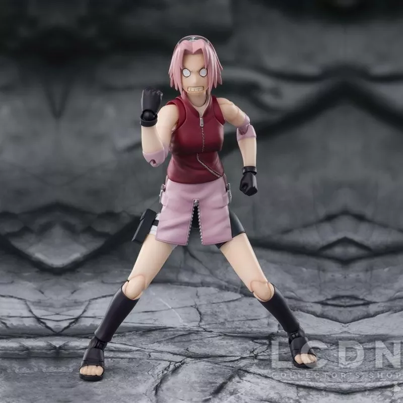 Naruto Shippuden S.H. Figuarts Action Figure Sakura Haruno -Inheritor of Tsunade&#039;s indominable will- 14cm