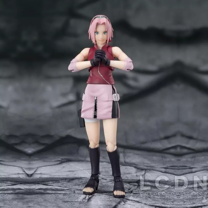 Naruto Shippuden S.H. Figuarts Action Figure Sakura Haruno -Inheritor of Tsunade&#039;s indominable will- 14cm