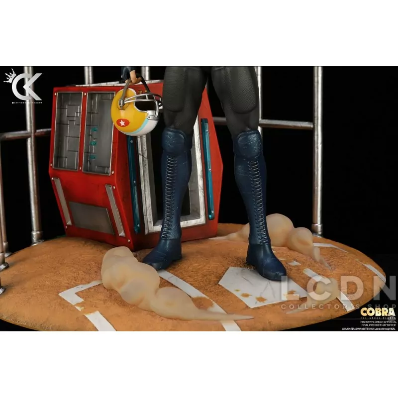 Cobra Space Adventures Cobra Arc Rugball Joe Gillian alias Cobra 1/6 Statue 42cm
