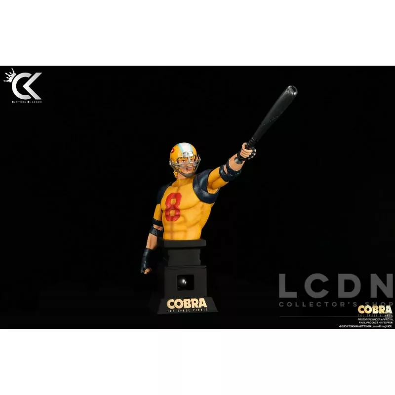 Cobra Space Adventures Cobra Arc Rugball Joe Gillian alias Cobra 1/6 Statue 42cm