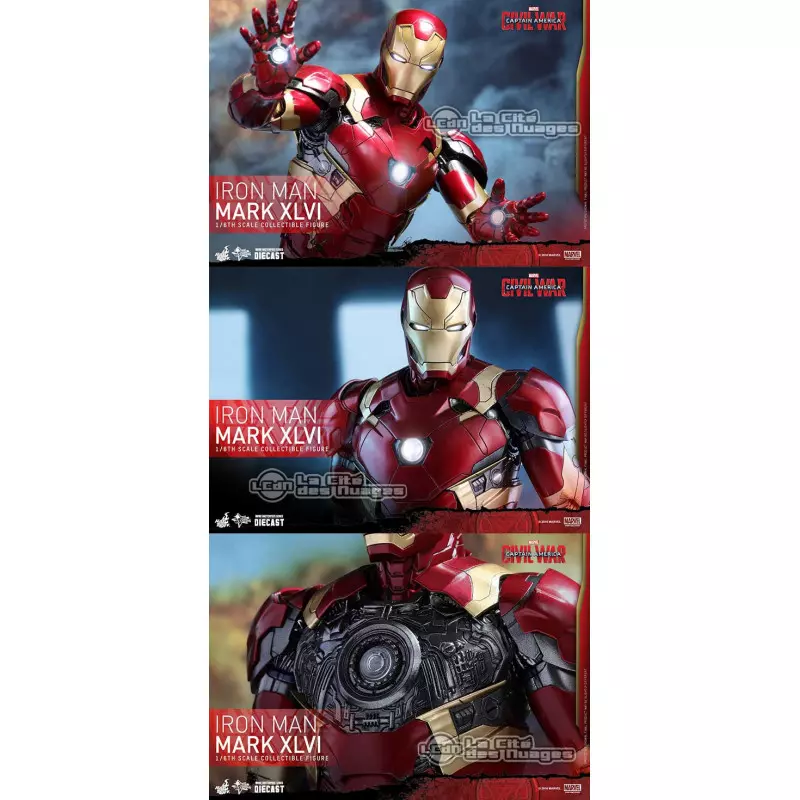 Hot Toys MMS353D16 Diecast Captain America Civil War Iron Man Mark