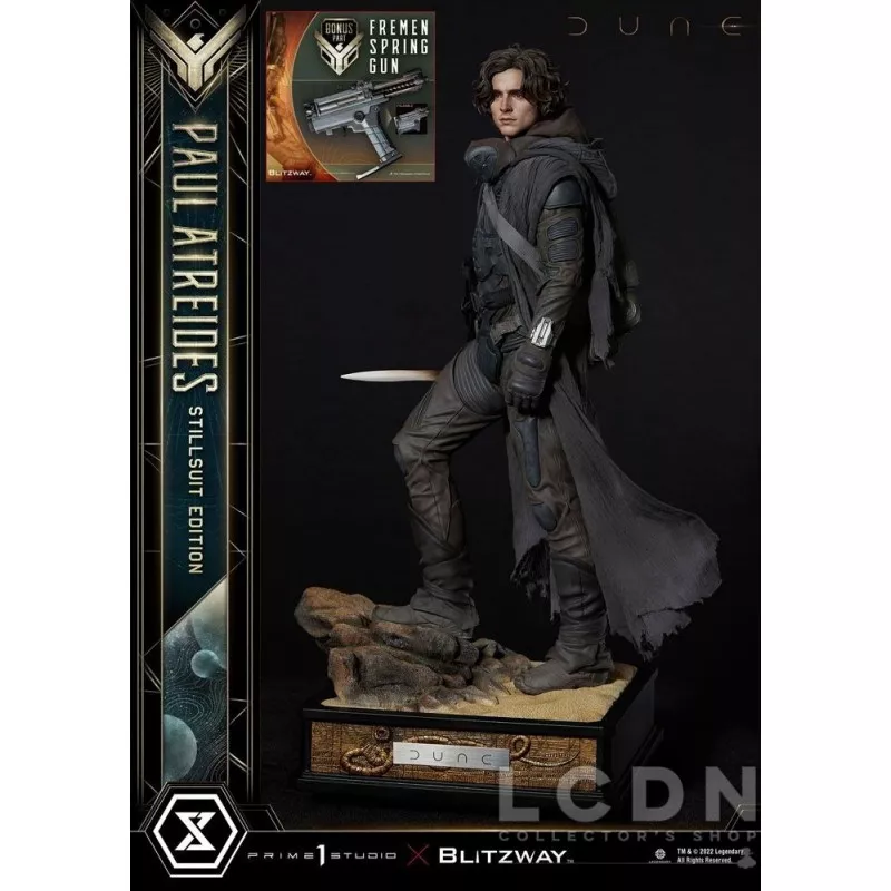 Dune Statue 1/4 Paul Atreides Stillsuit Edition Bonus Version 53cm