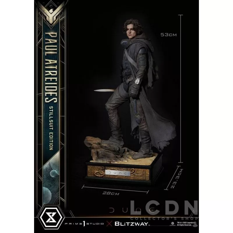 Dune Statue 1/4 Paul Atreides Stillsuit Edition Bonus Version 53cm
