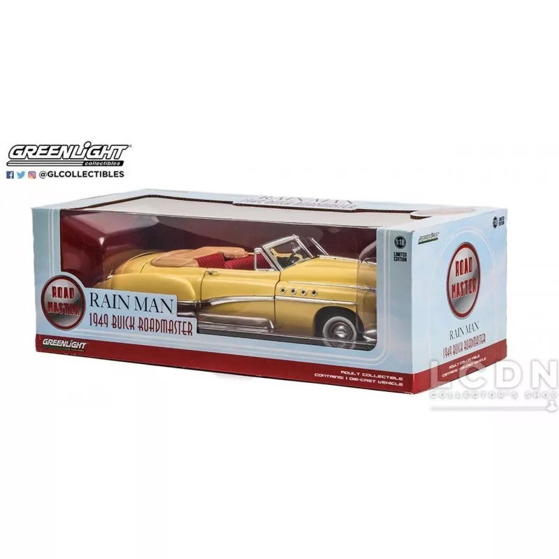 Rain Man Charlie Babbitt&#039;s 1949 Buick Roadmaster Convertible 13616 1/18