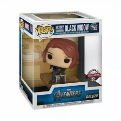 Avengers POP! Marvel Victory Shawarma Black Widow Exclusive Special Edition Deluxe Vinyl Figure 10cm N°759