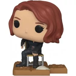 Avengers POP! Marvel Victory Shawarma Black Widow Exclusive Special Edition Deluxe Vinyl Figure 10cm N°759