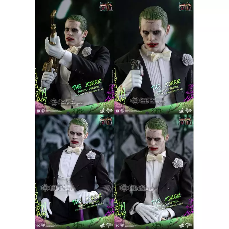 Hot Toys MMS395 Suicide Squad Joker ( Jared Leto ) Tuxedo Version 1/6th scale Collectible Figure 12&quot; 30cm (sealed box)