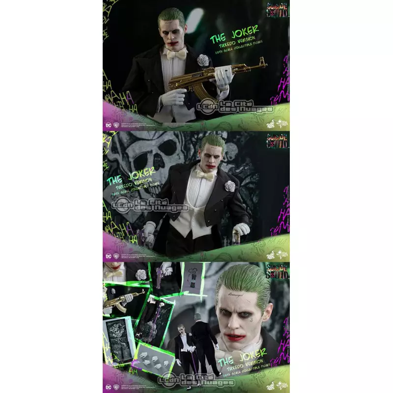 Hot Toys MMS395 Suicide Squad Joker ( Jared Leto ) Tuxedo Version 1/6th scale Collectible Figure 12&quot; 30cm (sealed box)