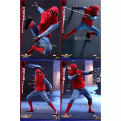 Hot Toys MMS414 Spider-Man Homecoming Spider-Man ( Tom Holland ) Homemade Suit Version 1/6th scale Collectible Figure 28.5cm