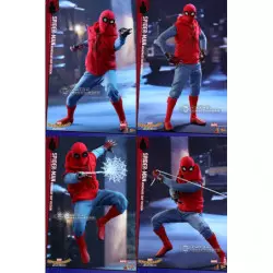 Hot Toys MMS414 Spider-Man Homecoming Spider-Man ( Tom Holland ) Homemade Suit Version 1/6th scale Collectible Figure 28.5cm