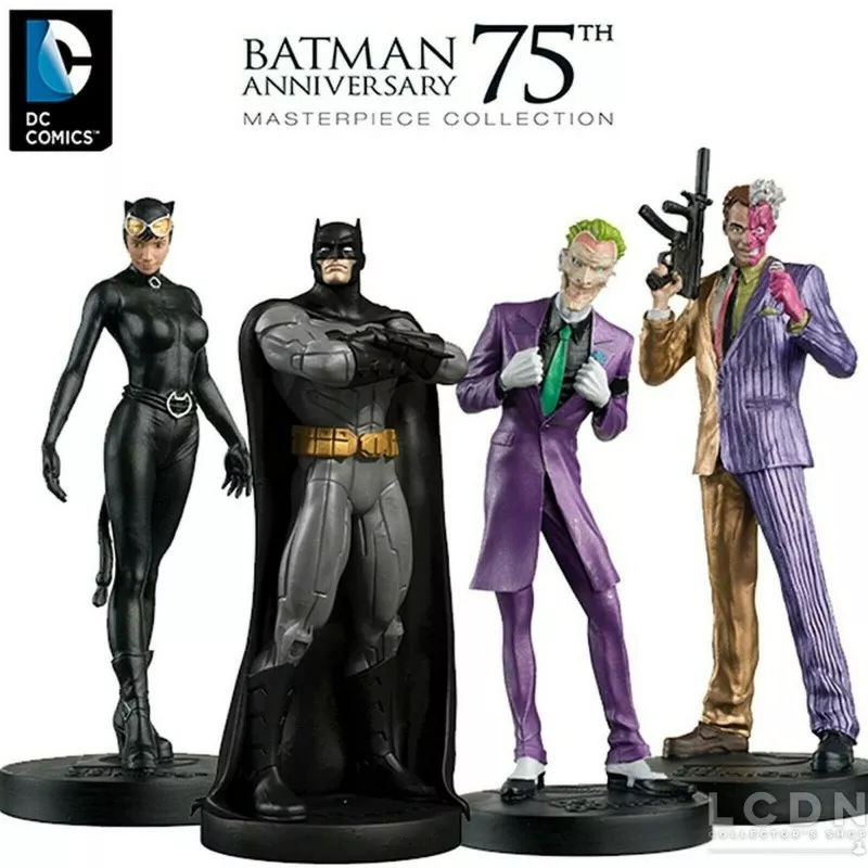 DC Comics Masterpiece Set de 4 Figurines 1/16 Batman 75th Anniversary