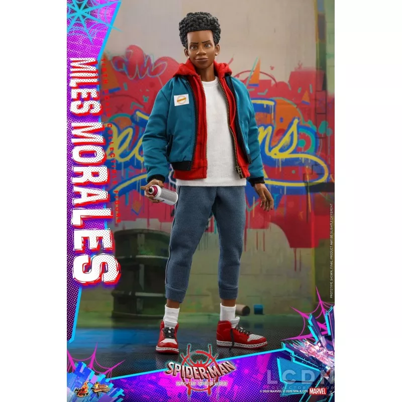 Hot Toys MMS567 Spider-Man Into the Spider-Verse Miles Morales 1/6 Collectible Figure 29cm (New)
