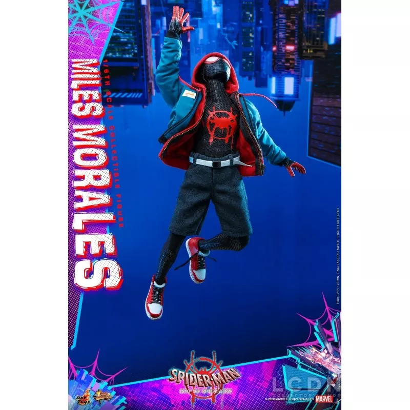 Hot Toys MMS567 Spider-Man Into the Spider-Verse Miles Morales 1/6 Collectible Figure 29cm (New)