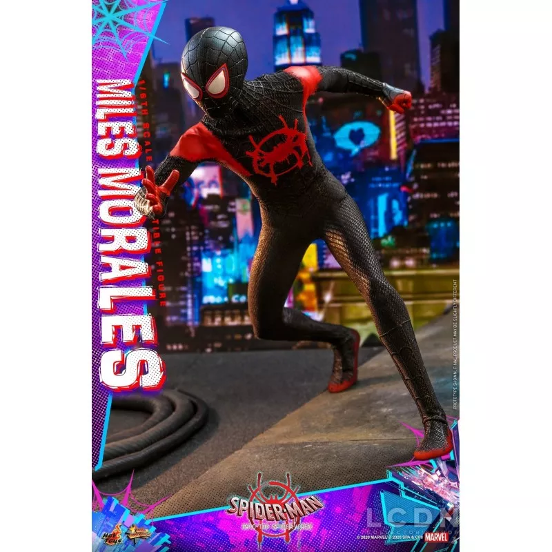 Hot Toys MMS567 Spider-Man Into the Spider-Verse Miles Morales 1/6 Collectible Figure 29cm (New)
