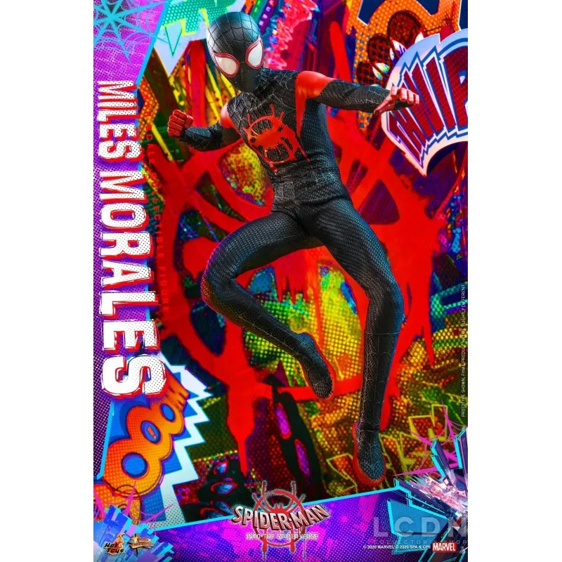 Hot Toys MMS567 Spider-Man Into the Spider-Verse Miles Morales 1/6 Collectible Figure 29cm (New)