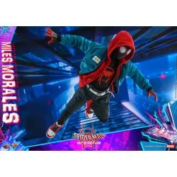 Hot Toys MMS567 Spider-Man Into the Spider-Verse Miles Morales 1/6 Collectible Figure 29cm (New)