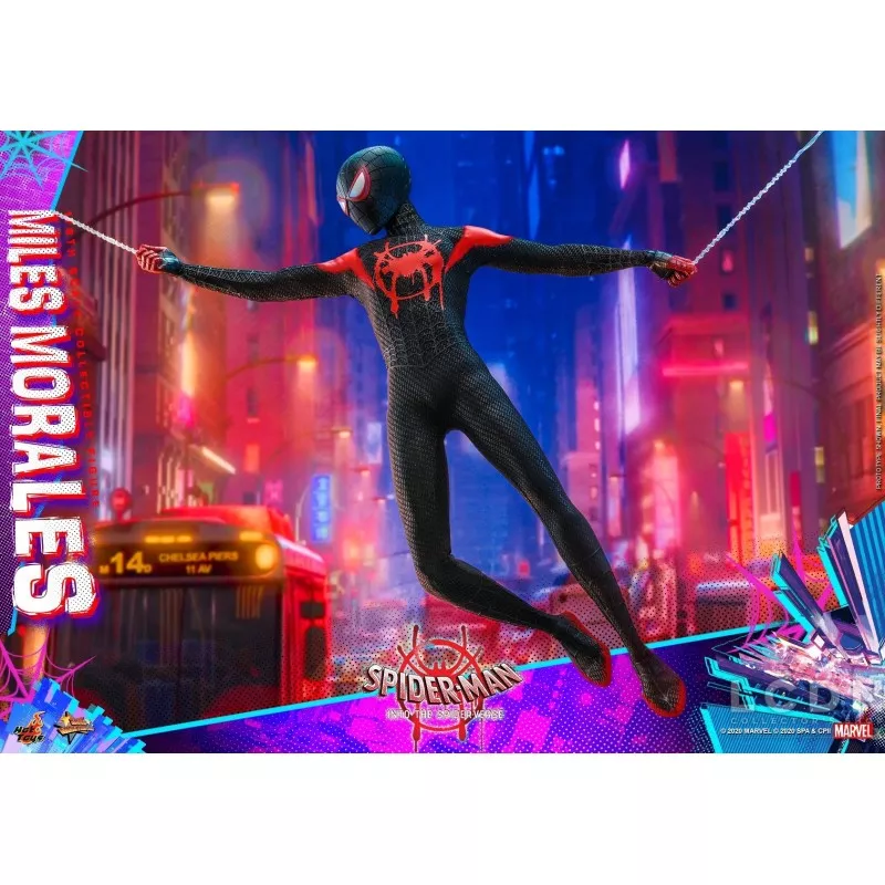 Hot Toys MMS567 Spider-Man Into the Spider-Verse Miles Morales 1/6 Collectible Figure 29cm (New)
