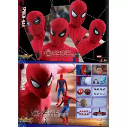 Hot Toys MMS425 Spider-Man Homecoming Spider-Man Tom Holland 1/6th scale Collectible Figure 28.5cm (sealed box)