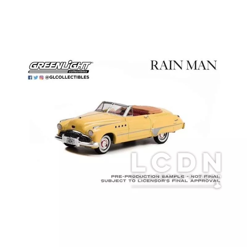 Rain Man 1949 Buick Roadmaster Convertible Charlie Babbitt's Rain