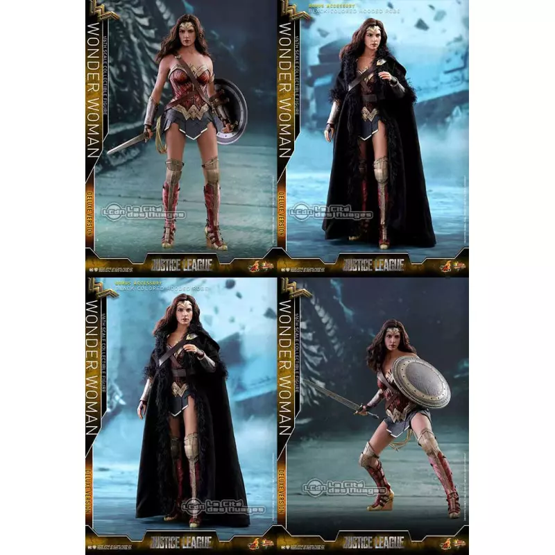 Hot Toys MMS451 Justice League Wonder Woman Gal Gadot Deluxe Version 1/6th scale Collectible Figure 29cm (sealed box)