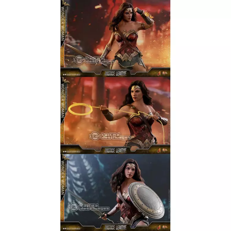 Hot Toys MMS451 Justice League Wonder Woman Gal Gadot Deluxe Version 1/6th scale Collectible Figure 29cm (sealed box)