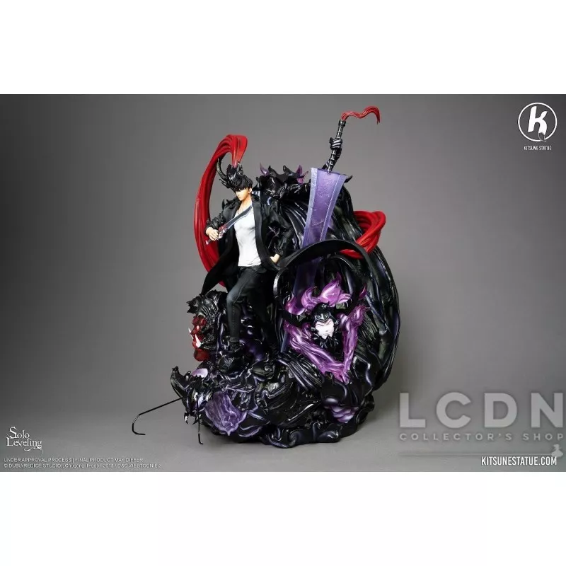 Solo Leveling Statue 1/6 Sung et ses ombres 46cm