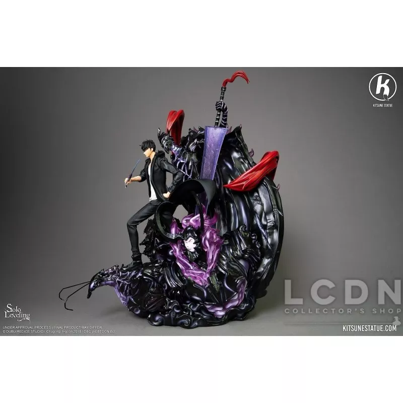 Solo Leveling Statue 1/6 Sung et ses ombres 46cm