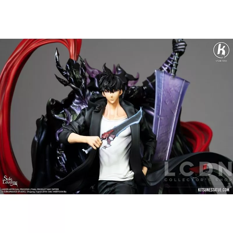 Solo Leveling Statue 1/6 Sung et ses ombres 46cm