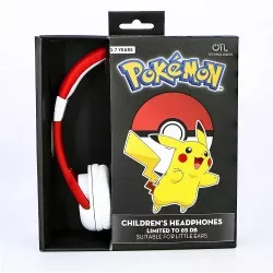 Pokemon Casque Audio Pokeball pour Enfants OTL Technlogies