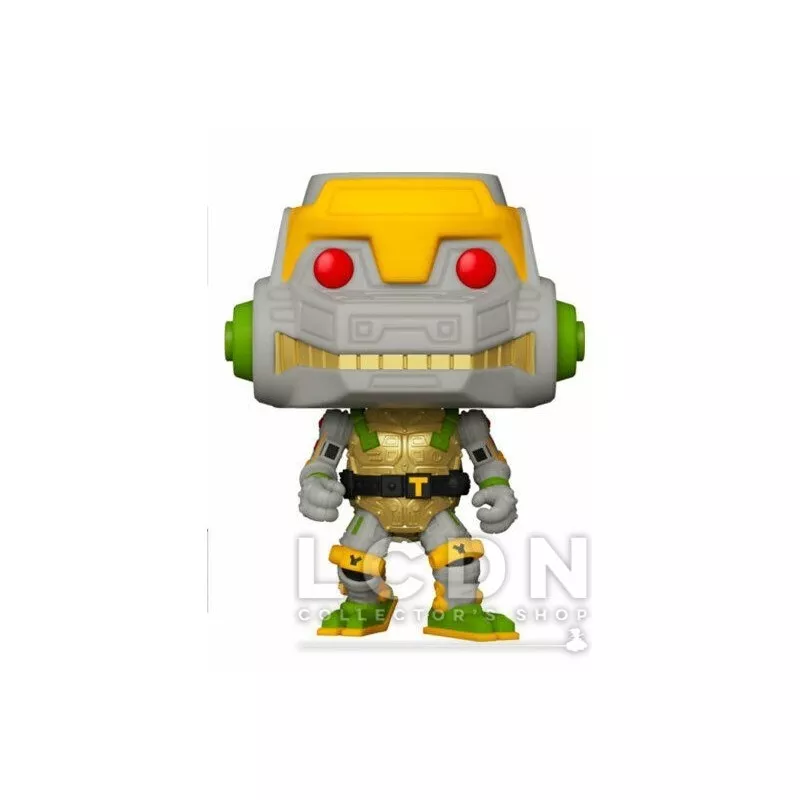 Teenage Mutant Ninja Turtles POP! Retro Toys Metalhead Exclusive Special Edition Vinyl Figure 10cm N°21