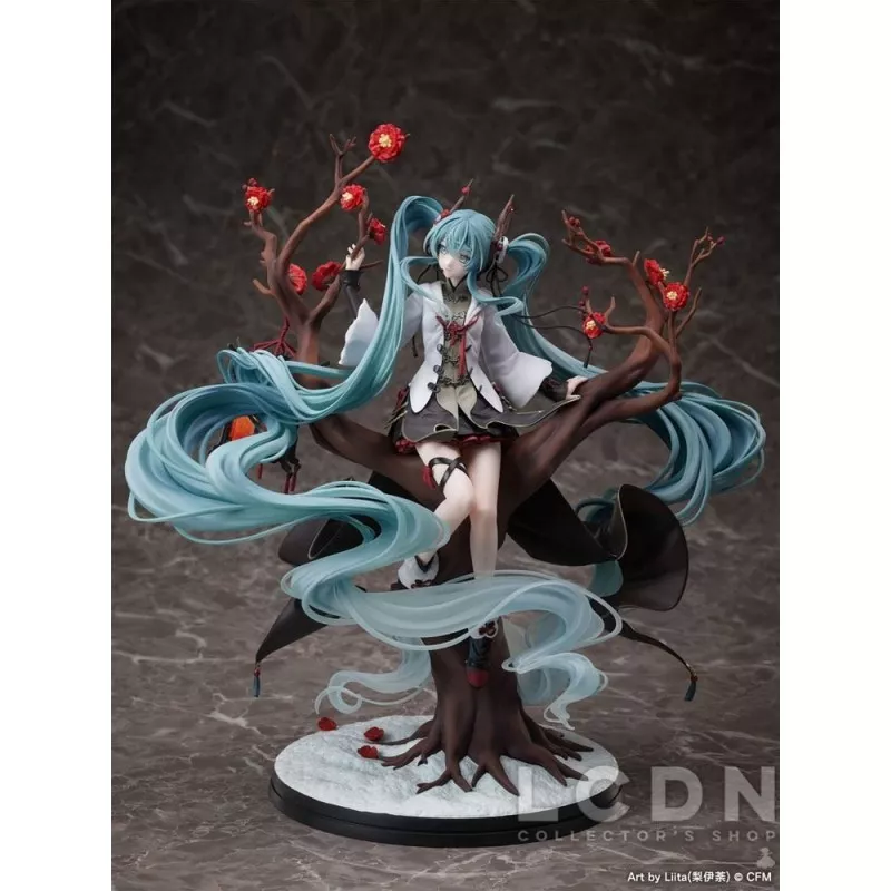 Vocaloid Statue 1/7 Hatsune Miku 2022 Chinese New Year 30cm