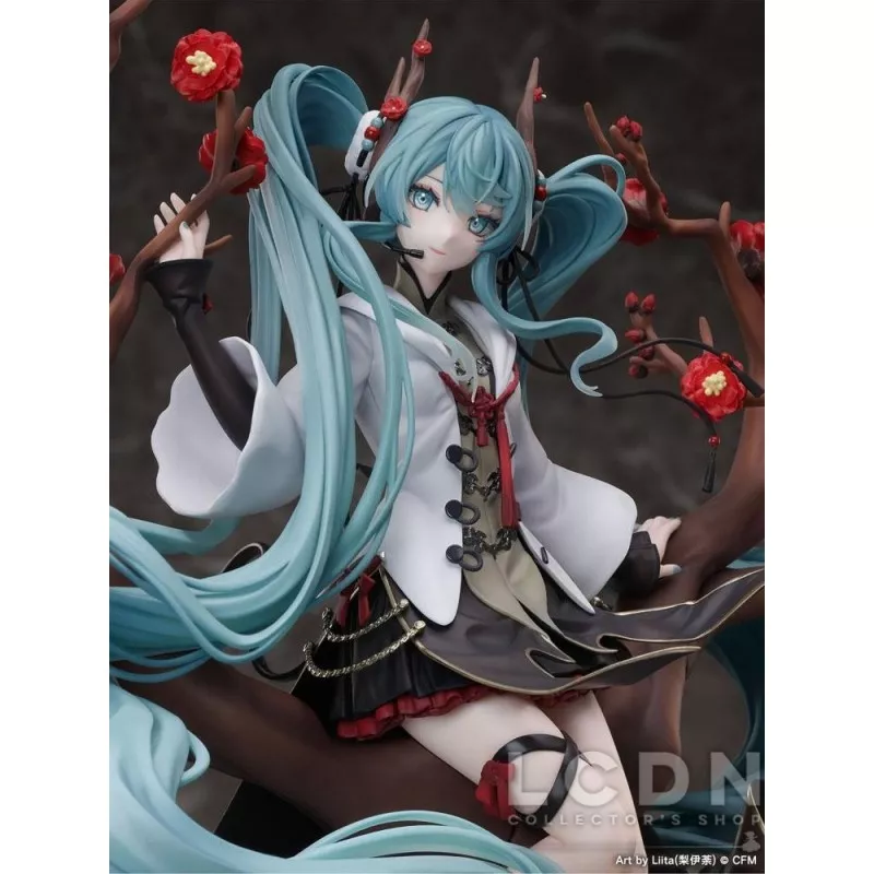 Vocaloid Statue 1/7 Hatsune Miku 2022 Chinese New Year 30cm