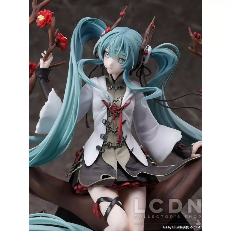 Vocaloid Statue 1/7 Hatsune Miku 2022 Chinese New Year 30cm