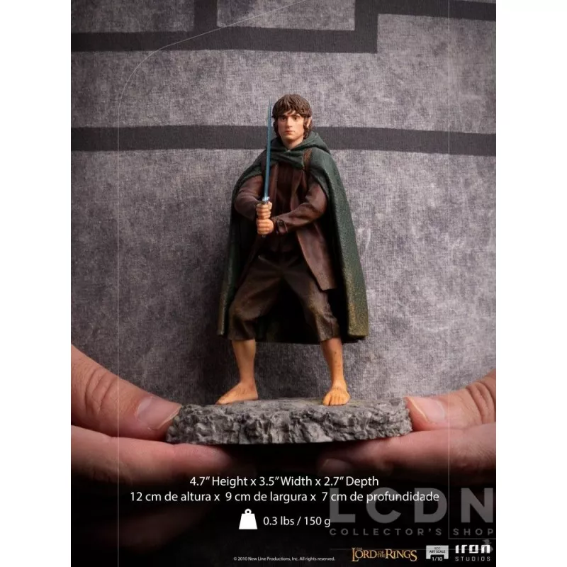 Le Seigneur Des Anneaux (The Lord of the Rings) Statue 1/10 BDS Art Scale Frodon 12cm